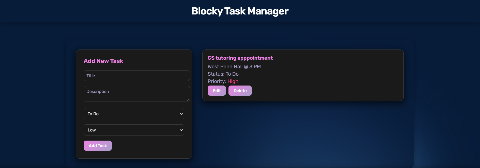 Task Management App